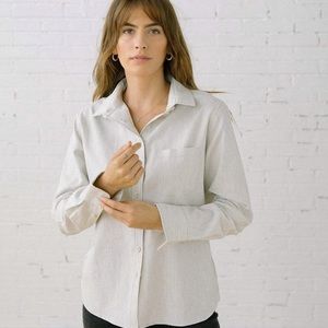 Tradlands 101 Jessica Grey Long Sleeve Button Up
